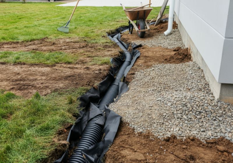 Slope Drainage Installation